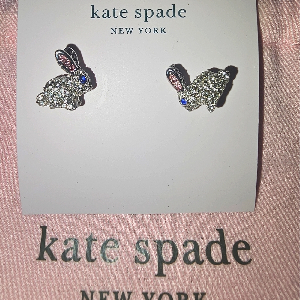 New Kate Spade diamond earings